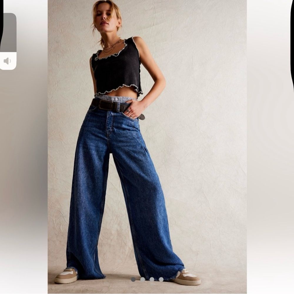 NWT We The Free Old West Slouchy Jeans